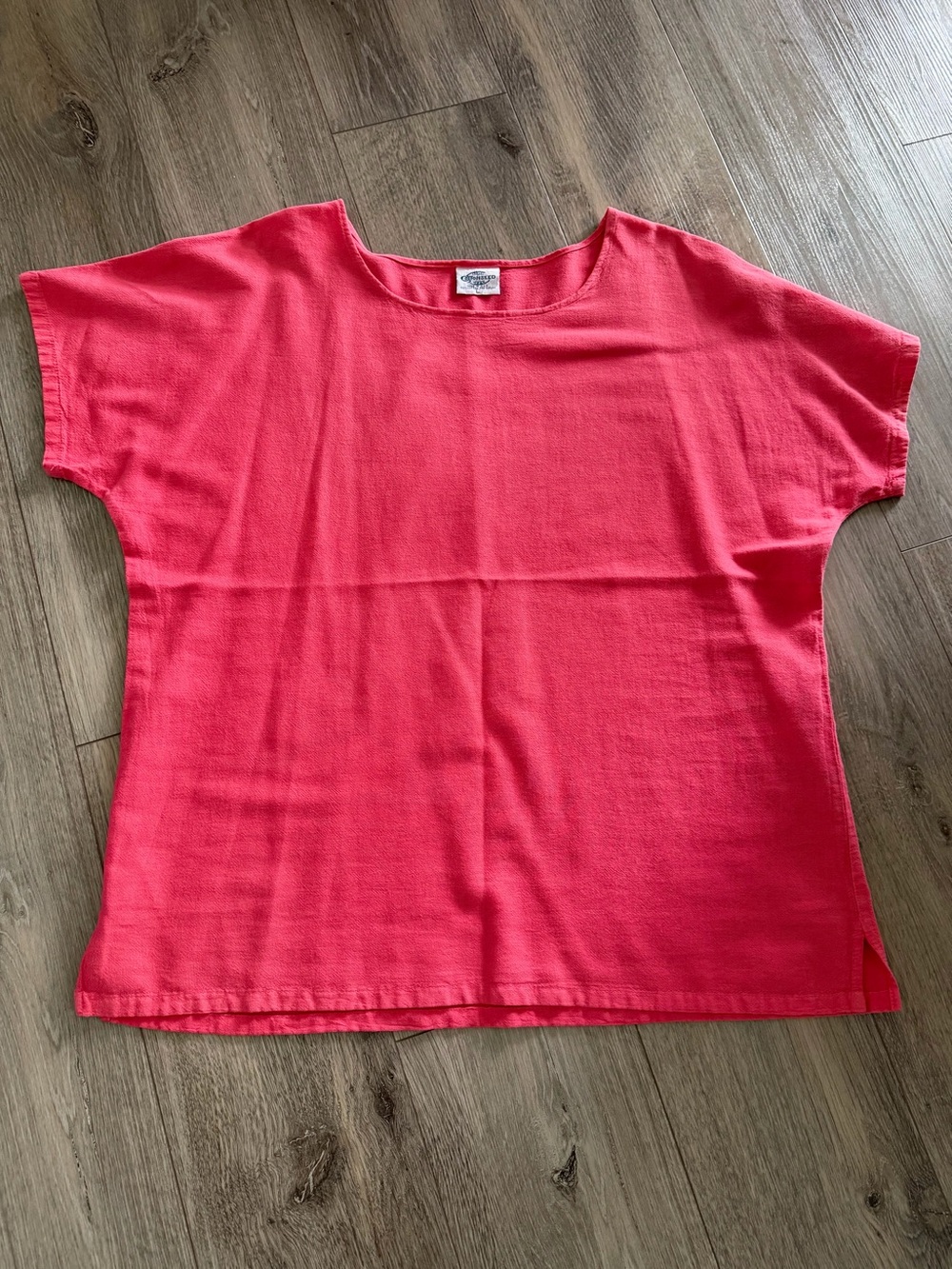 Cottonseed Bright Coral Tee